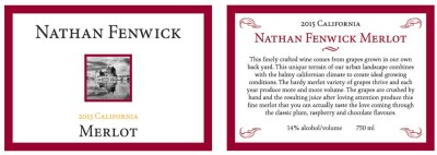 statusupdate label wine