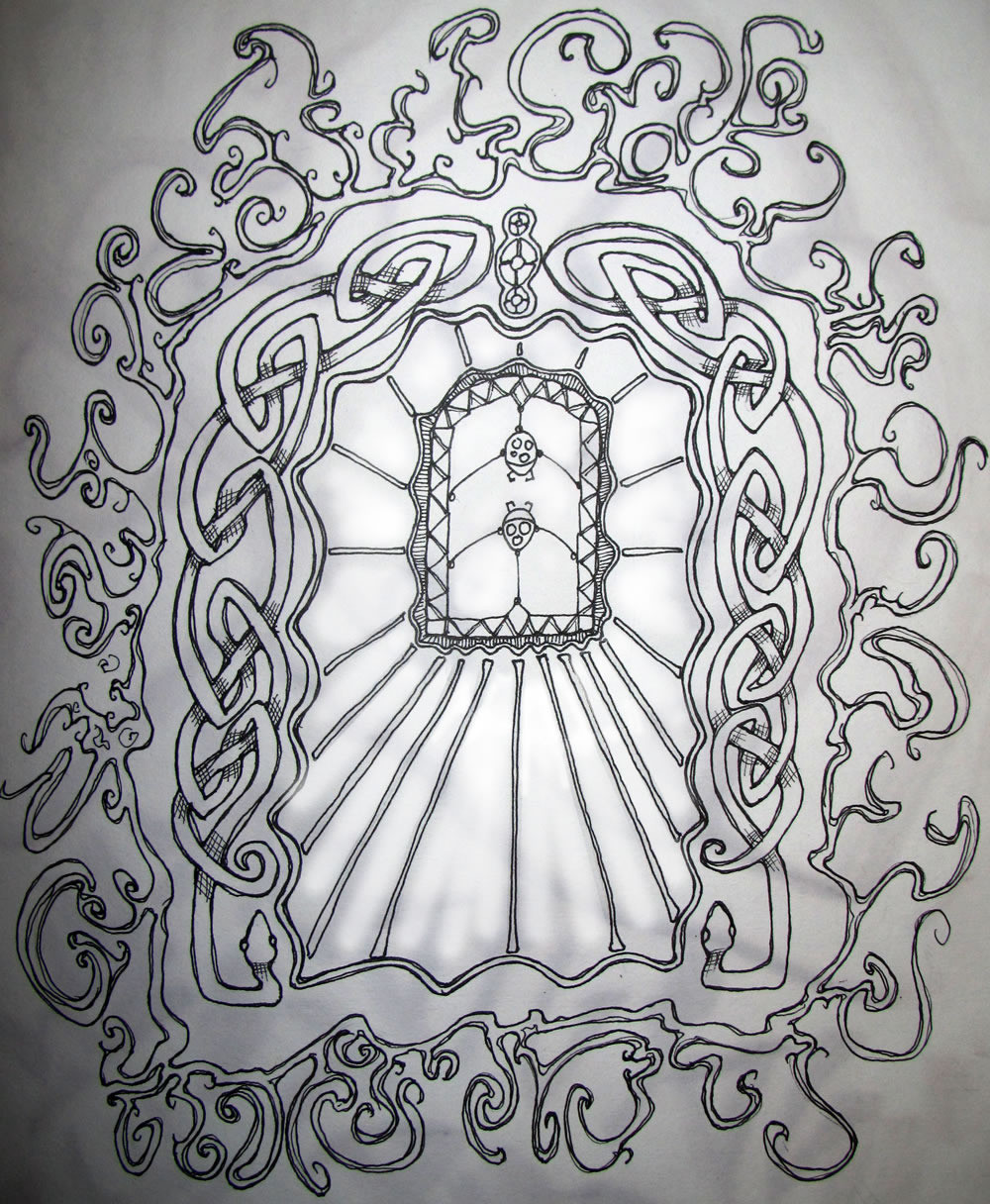 000 astainedglass ladybugs