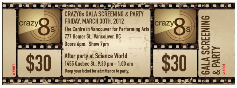 crazy8s tickets 30